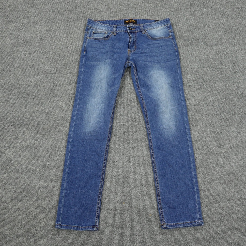 Ring of Fire Jeans Mens 31x30 Blue Slim Fit Stretch Denim Casual Everyday